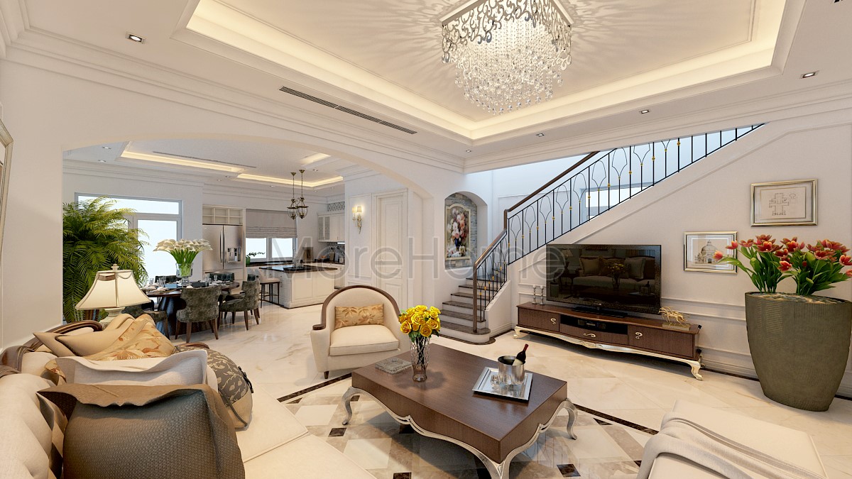 Thi công nội thất biệt thự